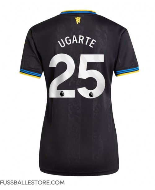 Günstige Manchester United Manuel Ugarte #25 3rd trikot Damen 2025-26 Kurzarm Günstige Manchester United Manuel Ugarte #25 3rd trikot Damen 2025-26 Kurzarm